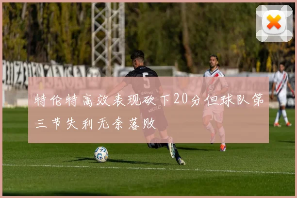 特伦特高效表现砍下20分但球队第三节失利无奈落败